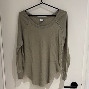 TNA Sage Waffle Knit Sweatshirt